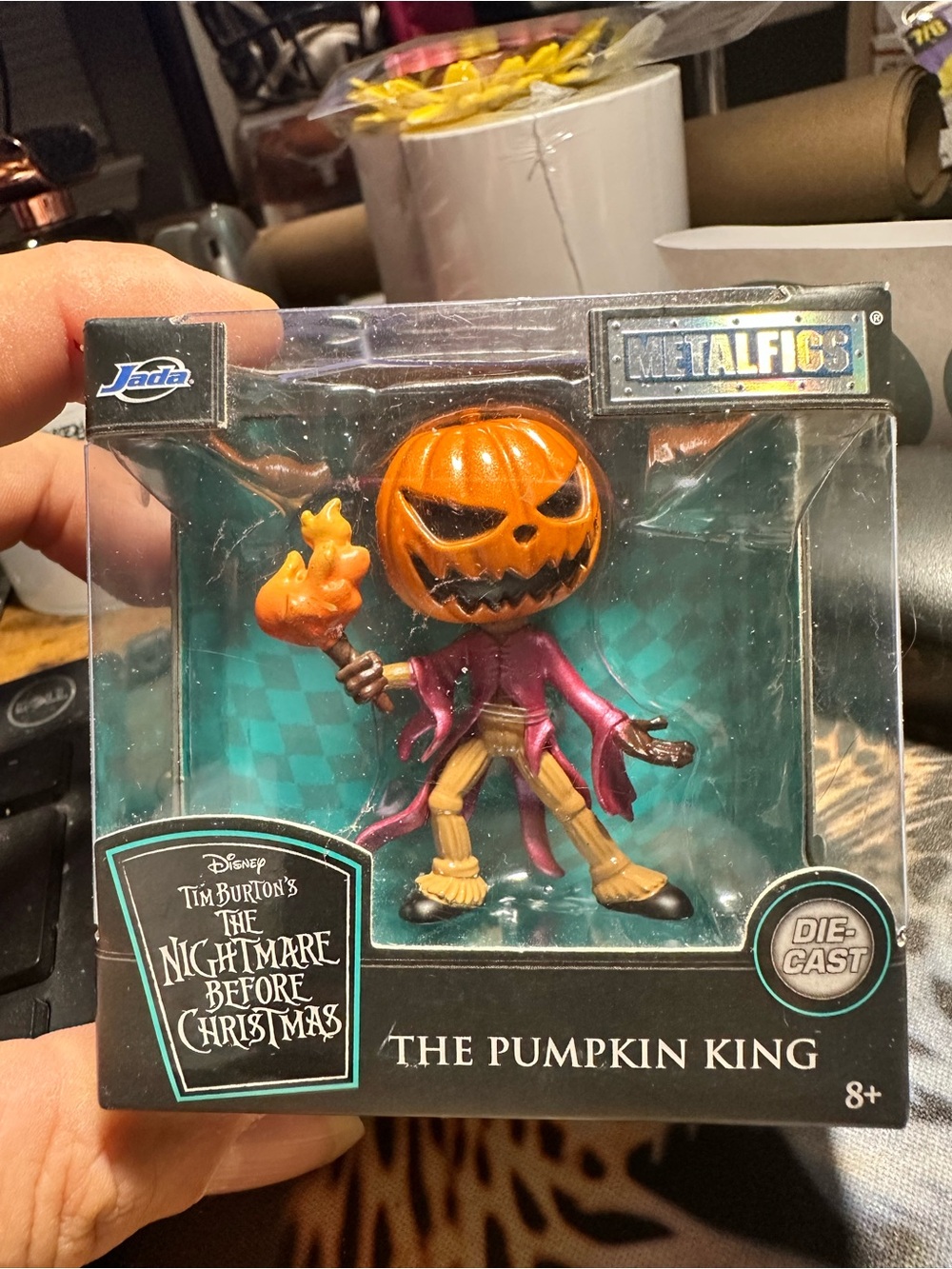 Jada Metafigs The Pumpkin King Nightmare Before Christmas Diecast